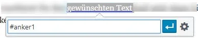 Anker verlinken bei Divi Schritt 2