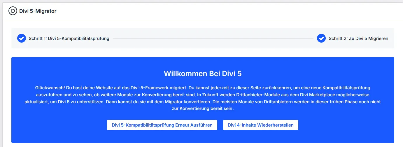 Willkommen bei Divi 5