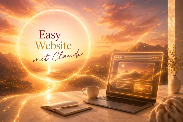 Easy Website mit Claude