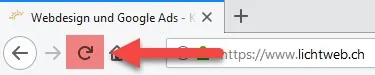 Seite neu laden Icon