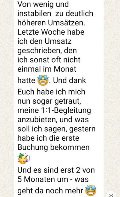 Kundenstimme per WhatsApp