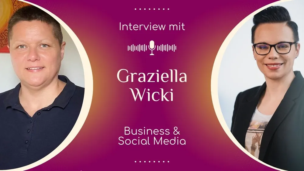 Vorschaubild: Graziella Wicki im Interview über Business & Social Media