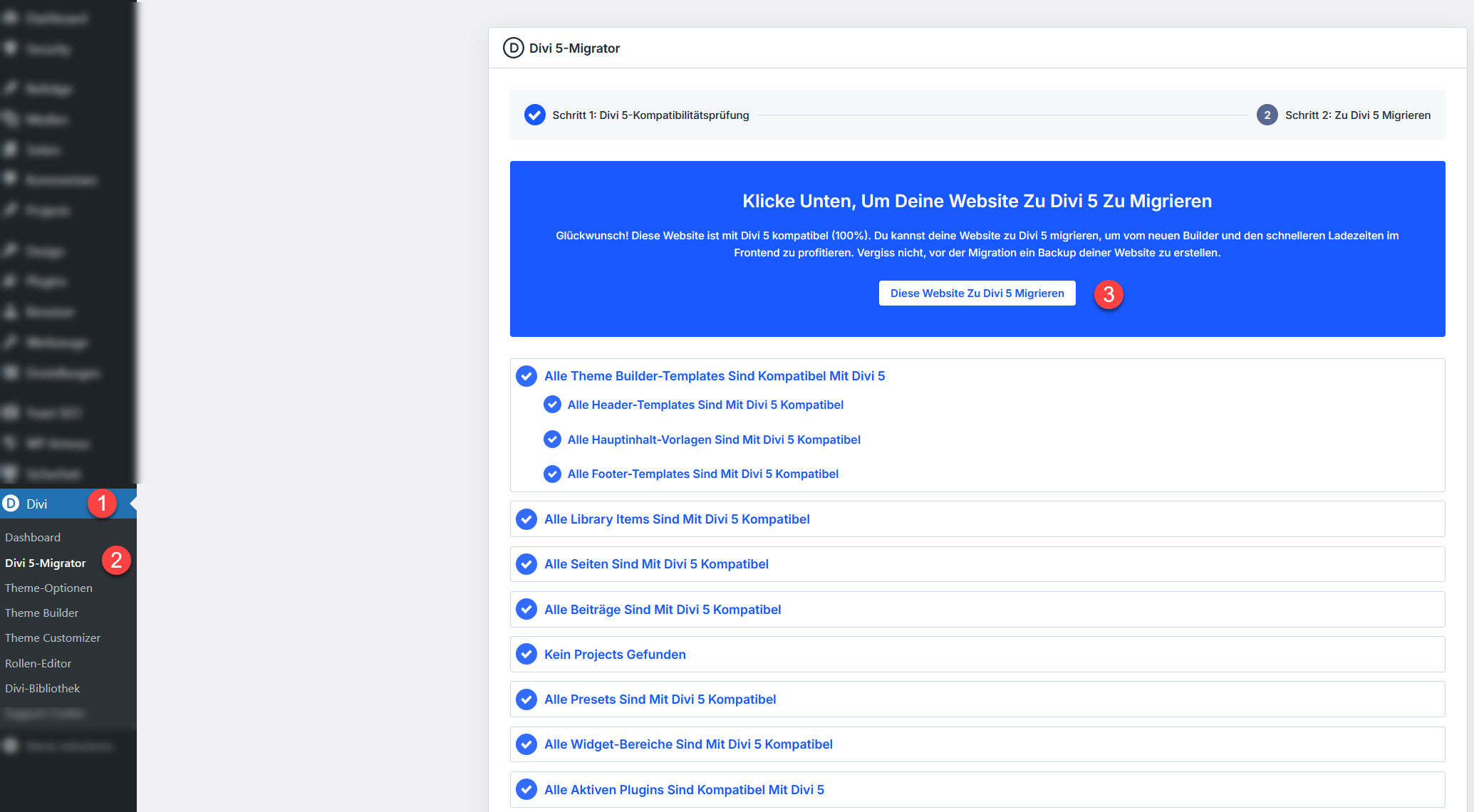 Divi 5 Migration Divi 5 Migration